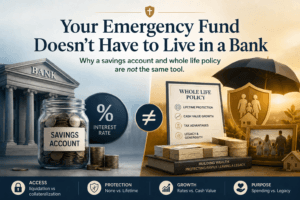 Emergency Fund: Whole Life Vs Savings Account